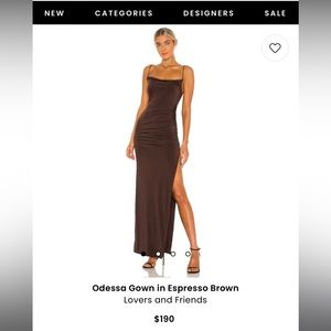 Lovers and Friends Odessa gown